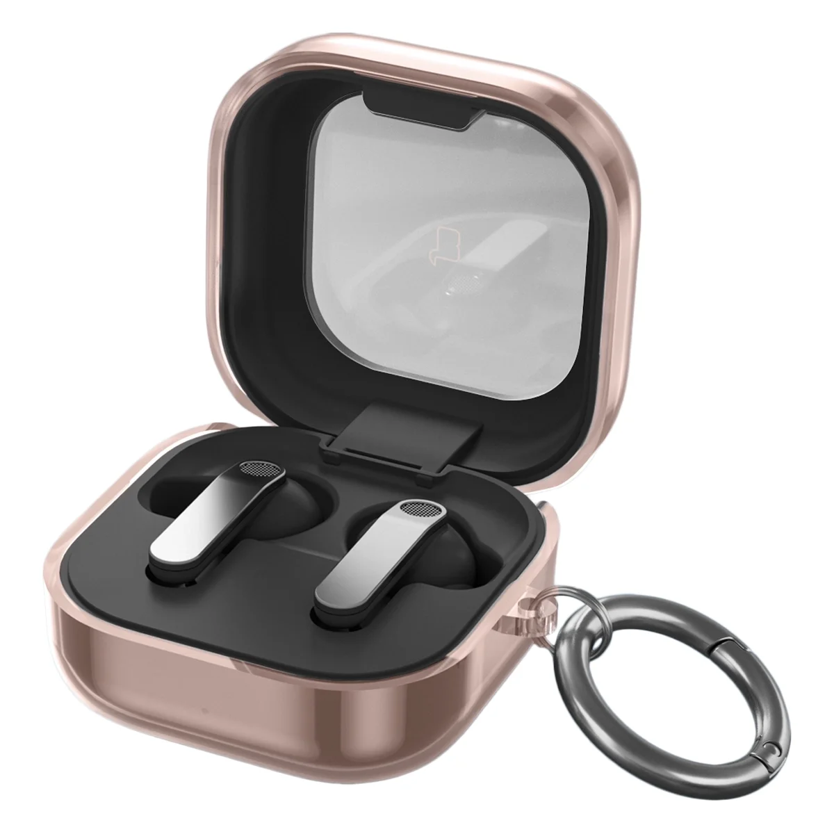 Etui Bizon Case Headphone Clear do Samsung Galaxy Buds 4 / 4 Pro