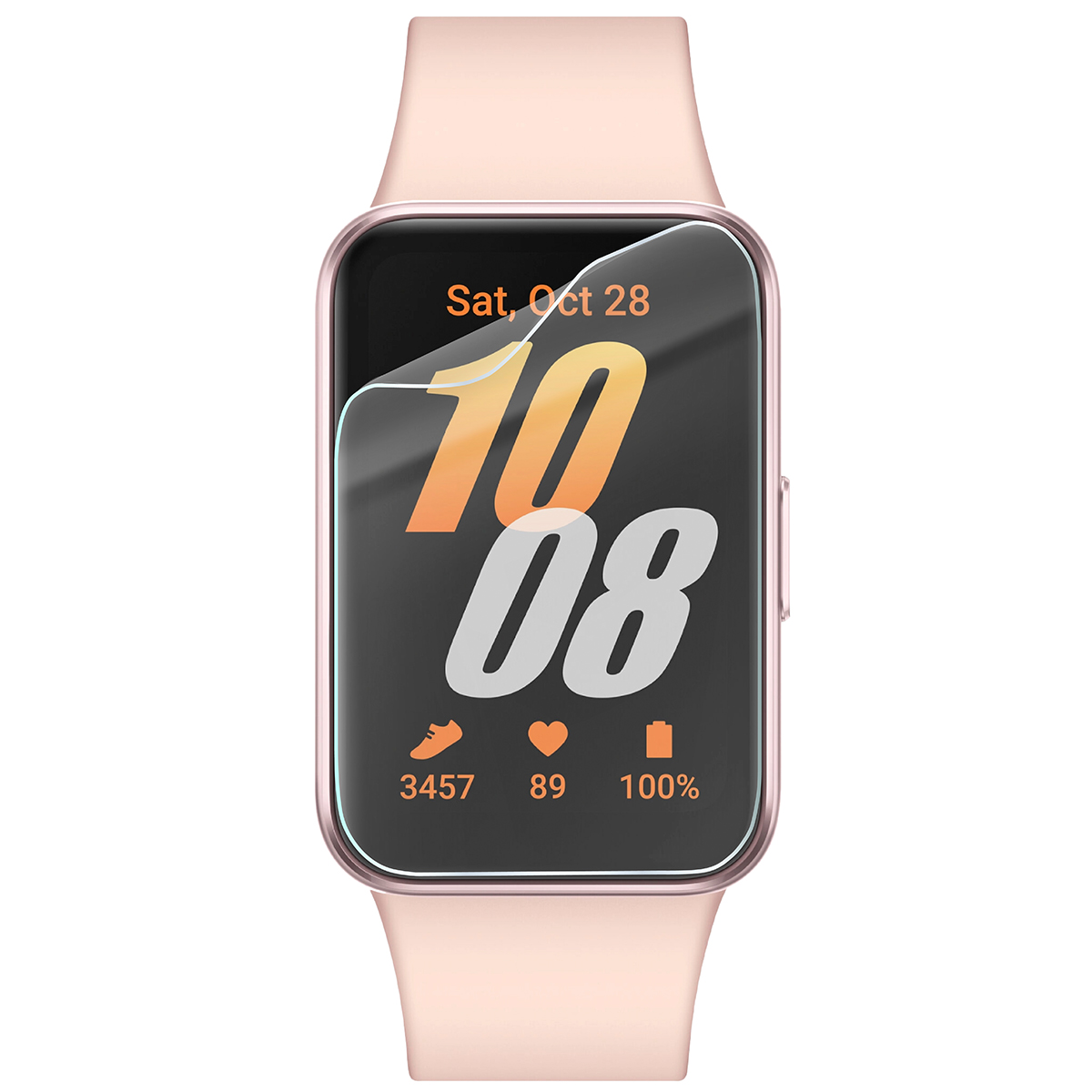 Folia hydrożelowa Bizon Watch Film HydroFlex do Samsung Galaxy Fit 3 na zegarku