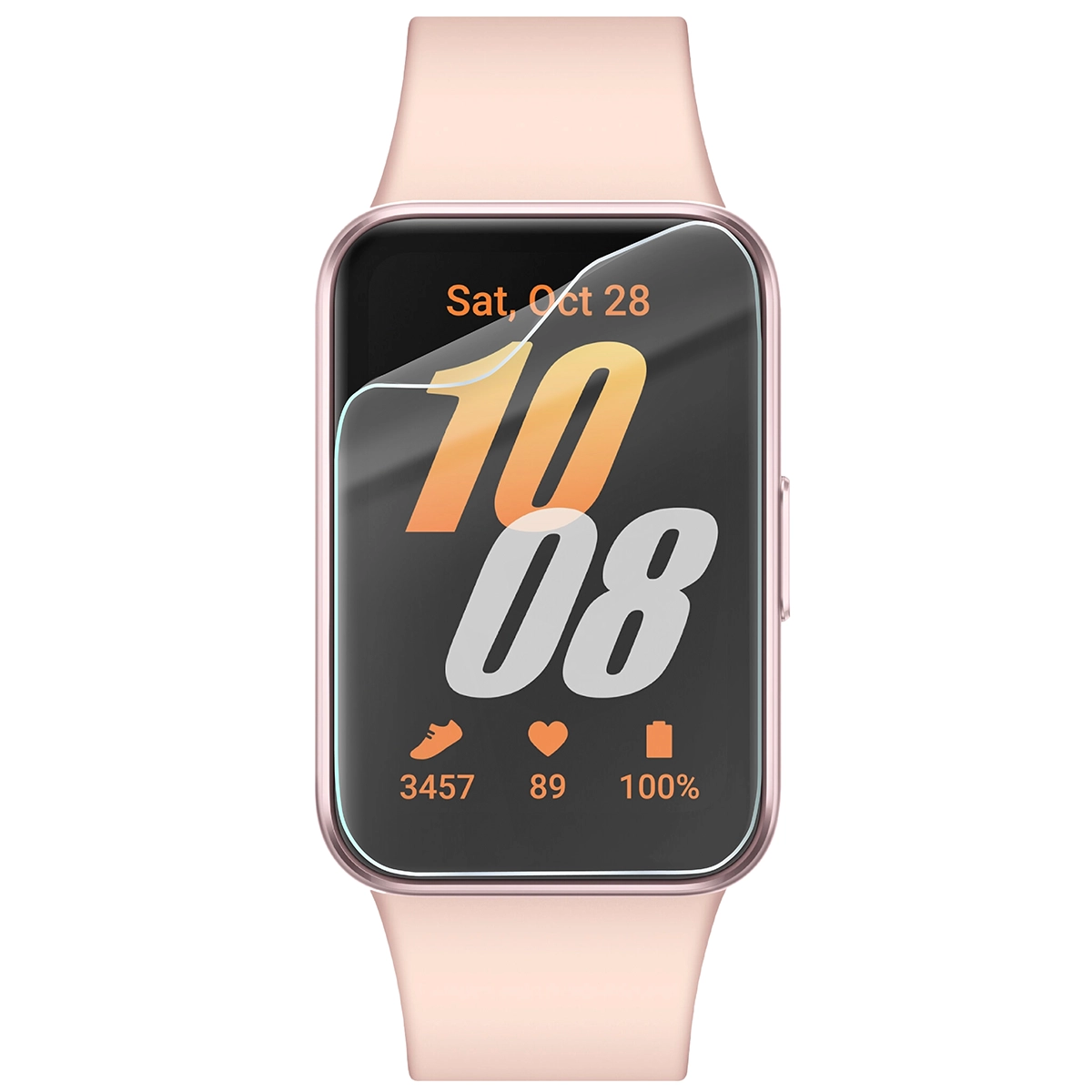 Folia hydrożelowa Bizon Watch Film HydroFlex do Samsung Galaxy Fit 3 na zegarku