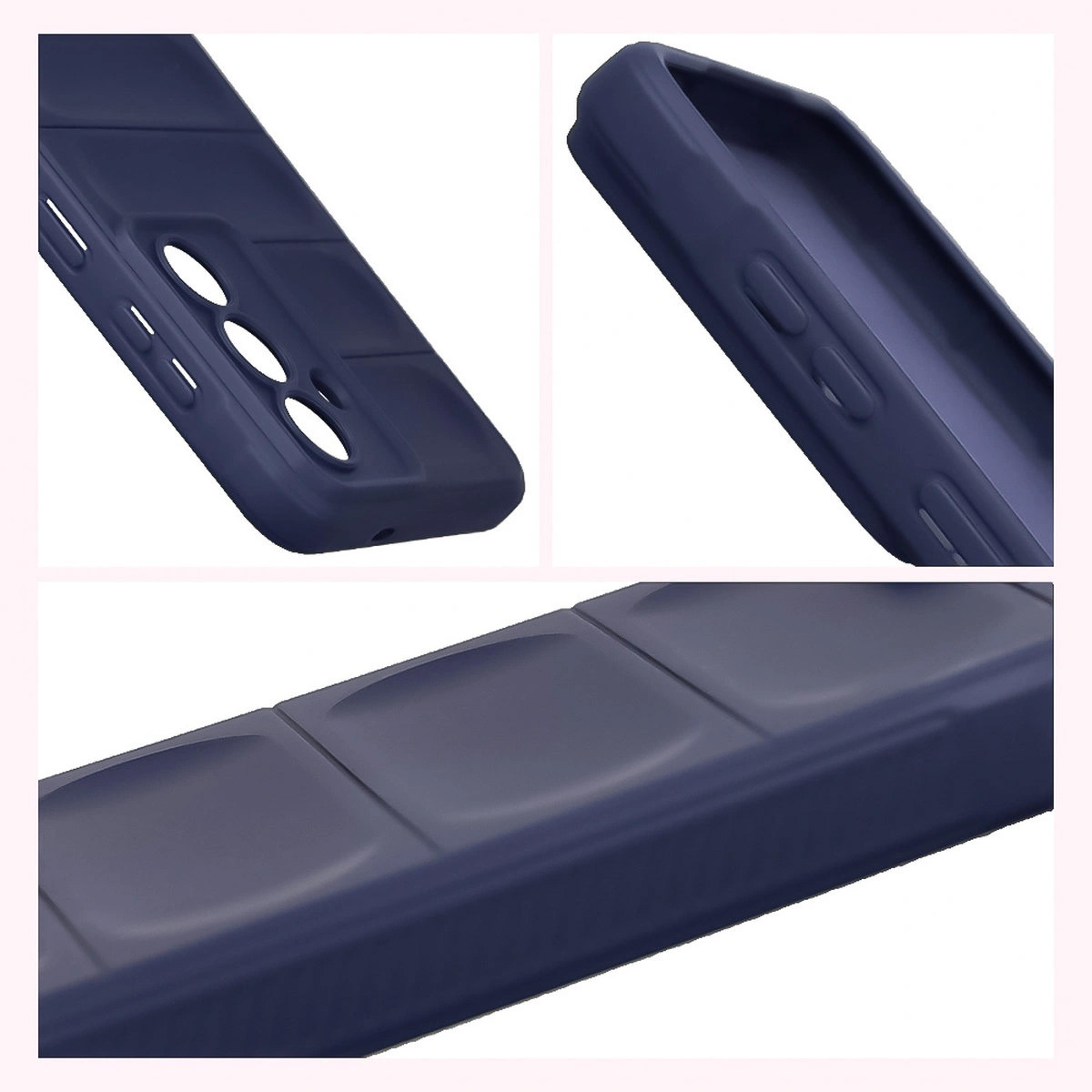 Podwyższone krawędzie i antypoślizgowa powierzchnia w etui Bizon Case Tur do Samsung Galaxy S26 Plus