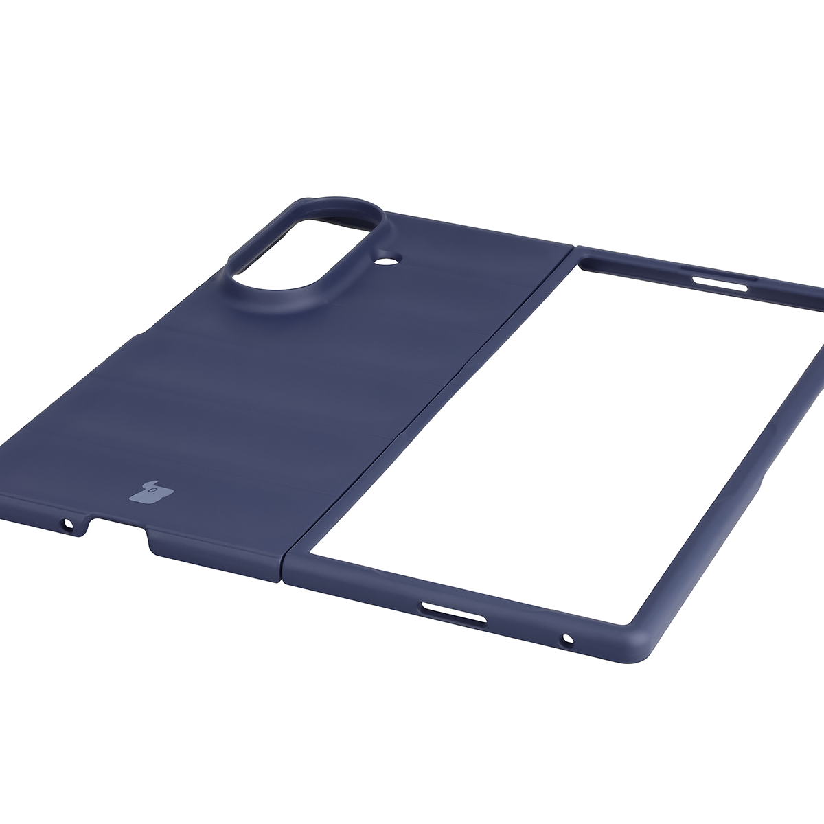 Precyzyjne wycięcia i kompatybilność z ładowaniem indukcyjnym w etui Bizon Case Tur do Galaxy Z Fold8 Ultra
