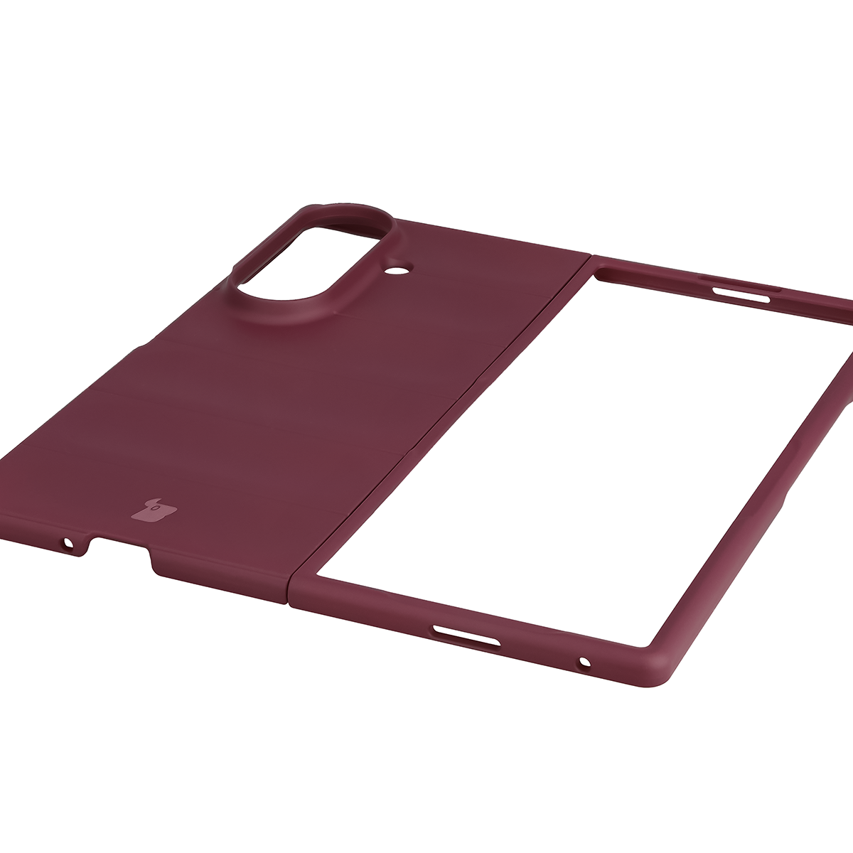 Precyzyjne wycięcia i kompatybilność z ładowaniem indukcyjnym w etui Bizon Case Tur do Galaxy Z Fold8 Ultra