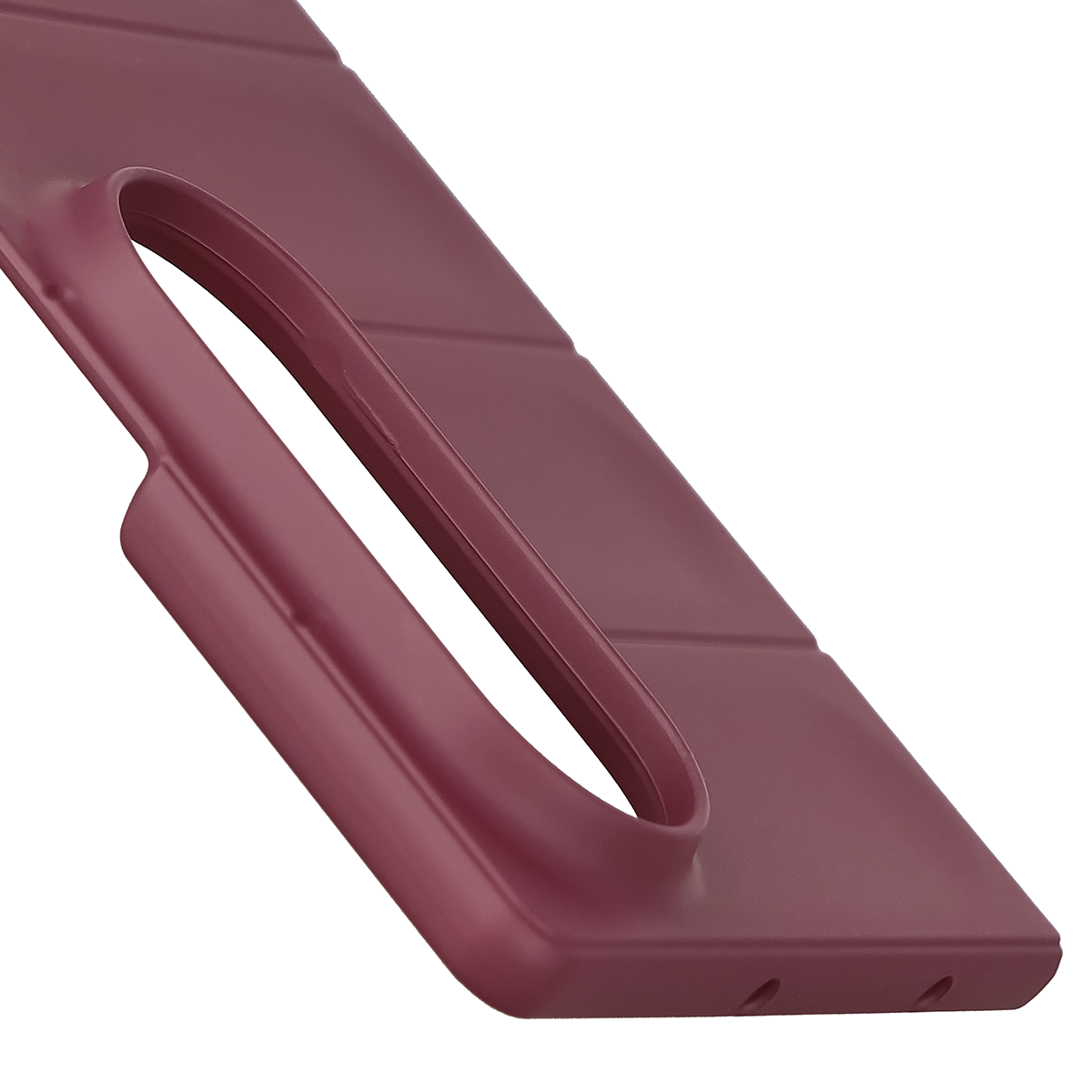 Teksturowane boki i podwyższone krawędzie ekranu i aparatu w etui Bizon Case Tur do Galaxy Z Fold8 Ultra