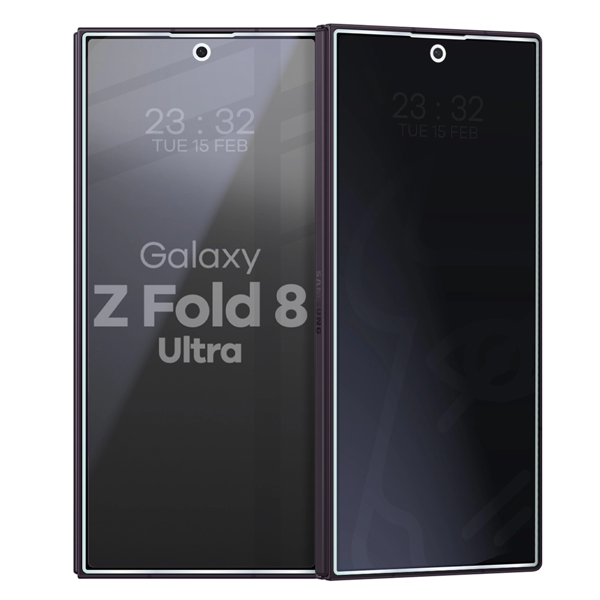 Szkło hybrydowe prywatyzujące Bizon Hybrid Shadow do Samsung Galaxy Z Fold8 Ultra