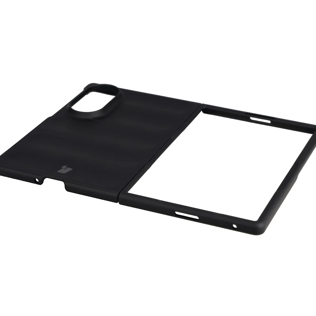 Precyzyjne wycięcia i kompatybilność z ładowaniem indukcyjnym w etui Bizon Case Tur do Galaxy Z Fold8