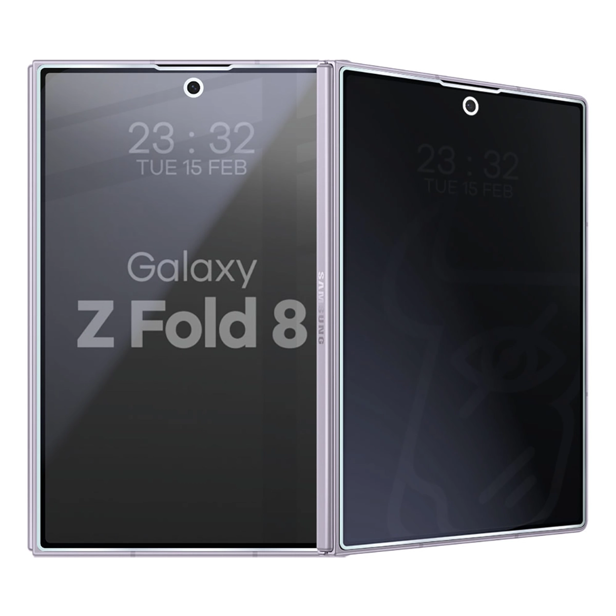 Szkło hybrydowe prywatyzujące Bizon Hybrid Shadow do Samsung Galaxy Z Fold8