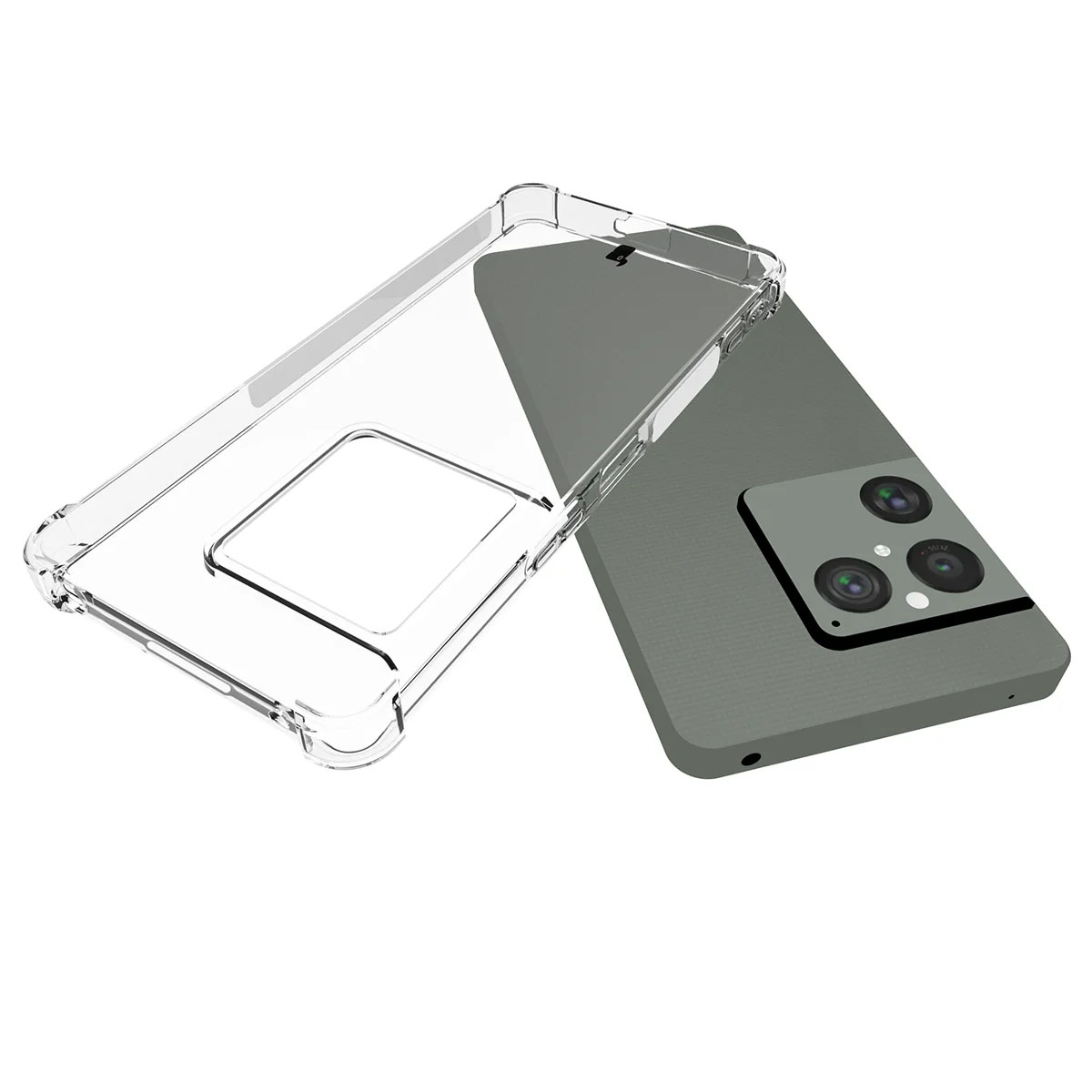 Dedykowane wycięcia i podwyższone krawędzie aparatu w etui Bizon Case Salpa do Sony Xperia 1 VIII