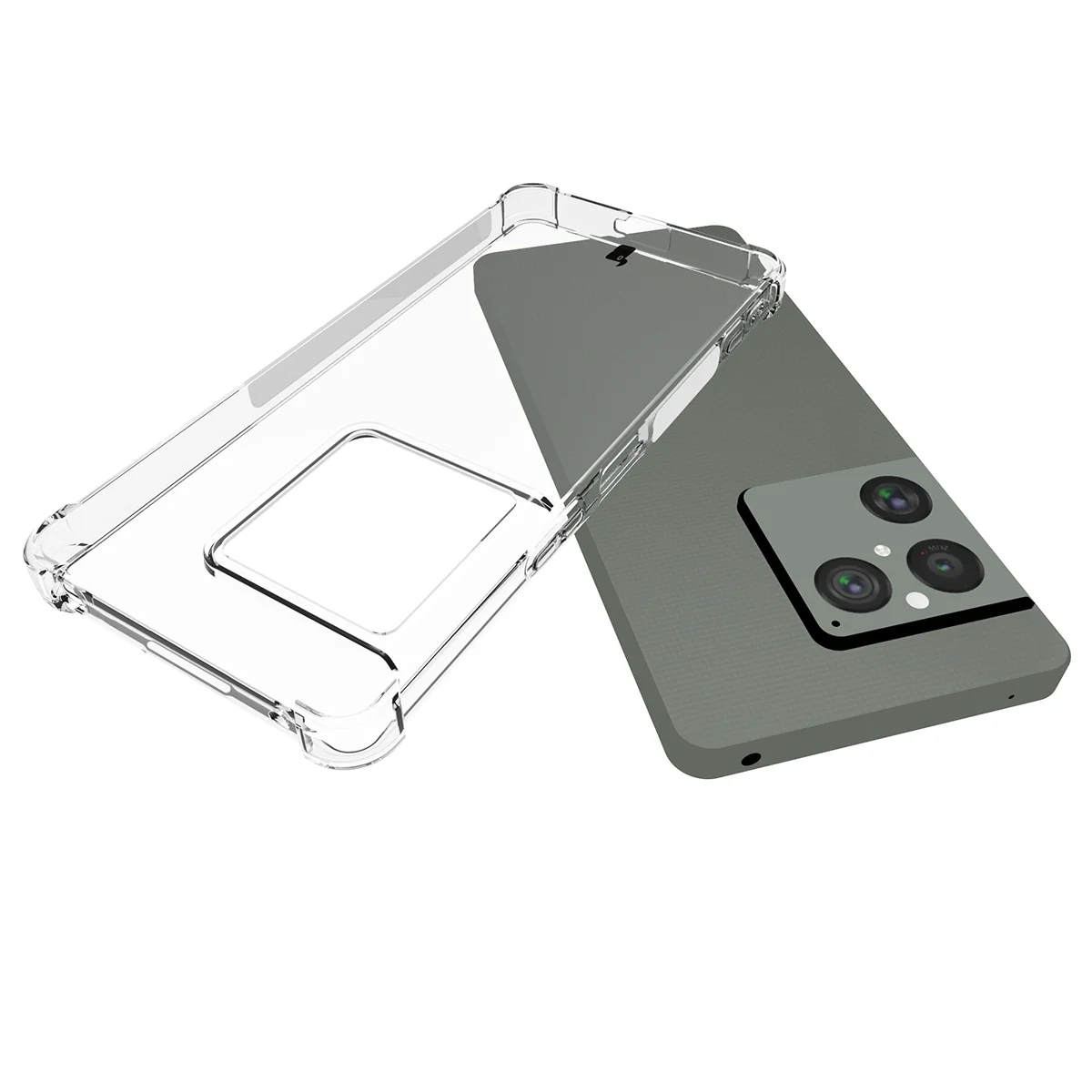 Dedykowane wycięcia i podwyższone krawędzie aparatu w etui Bizon Case Salpa do Sony Xperia 1 VIII