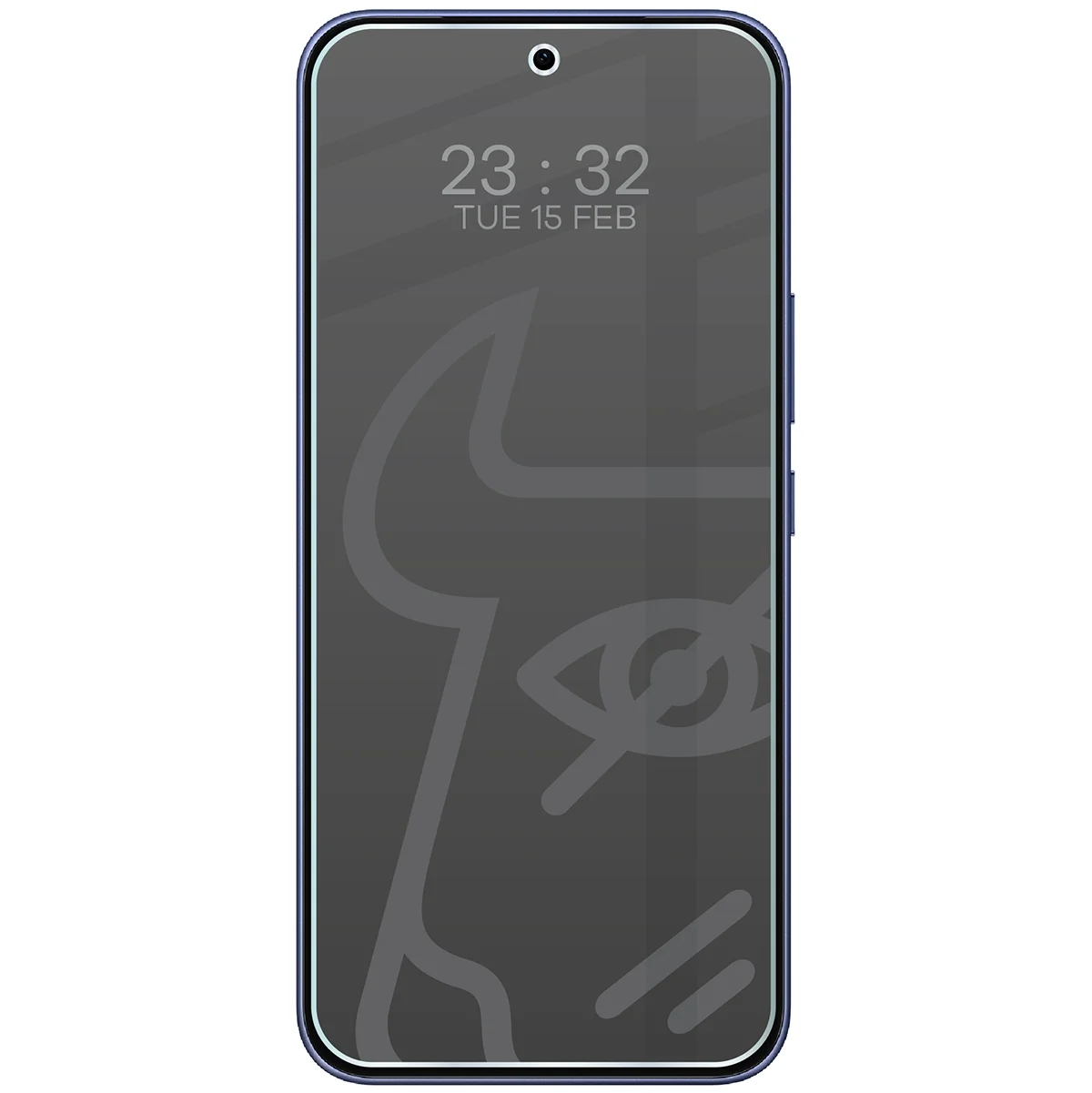 Wizualizacja szkła Hybrid Shadow nałożonego na telefon Vivo V70 FE 5G