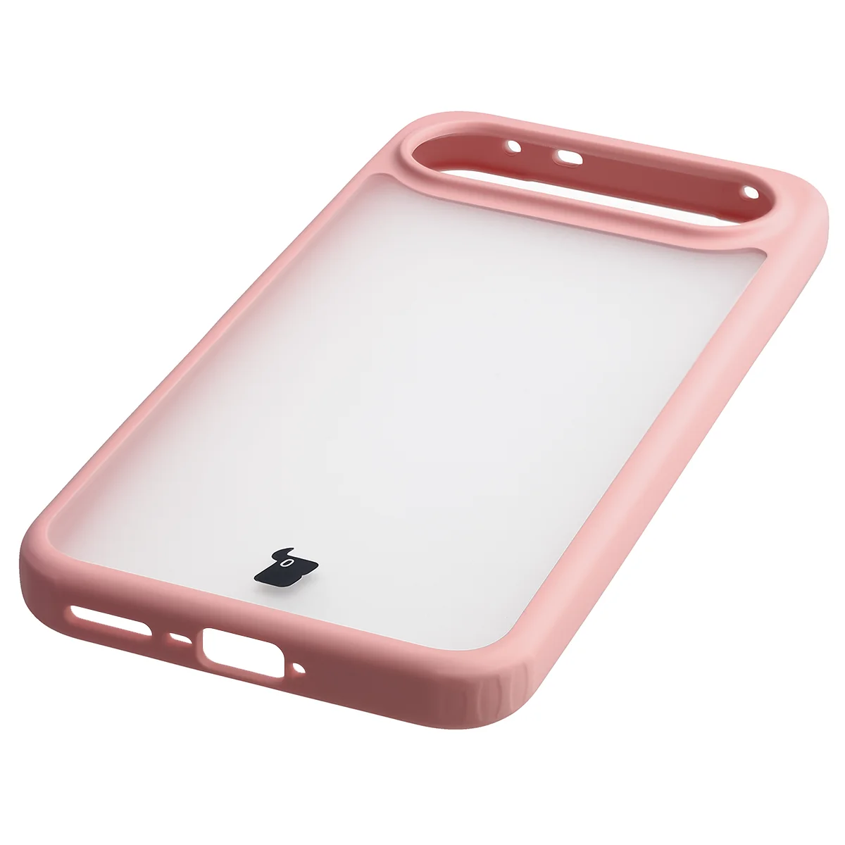 Zintegrowane przyciski, wycięcia i hybrydowy materiał w etui Bizon Case Angelo do Vivo X300 FE