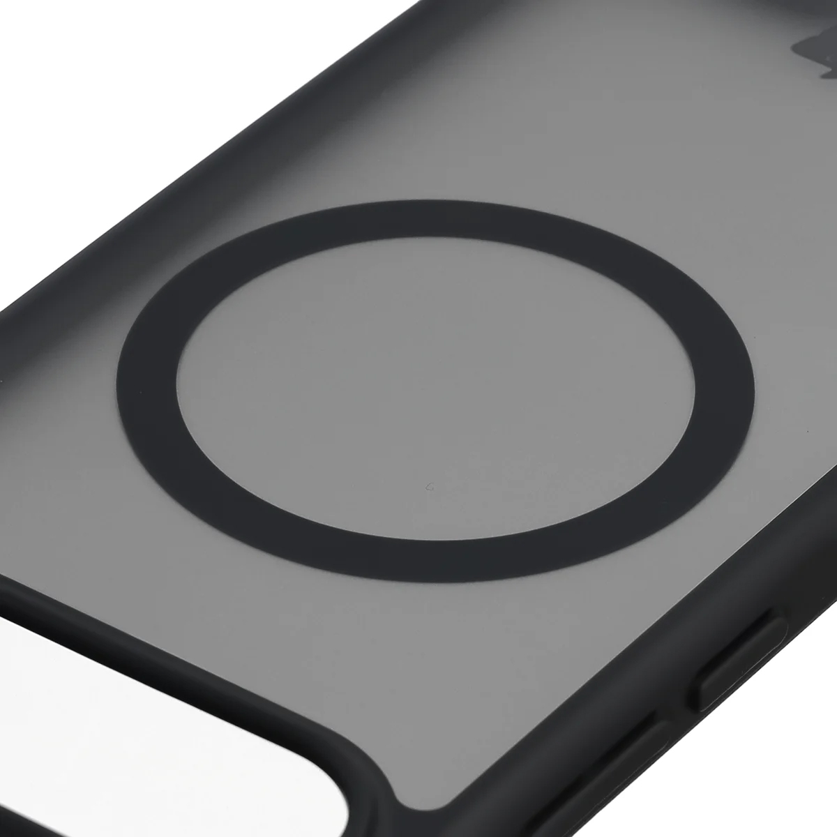 Pierścień magnetyczny w etui Bizon Case MatteO do Vivo X300 FE