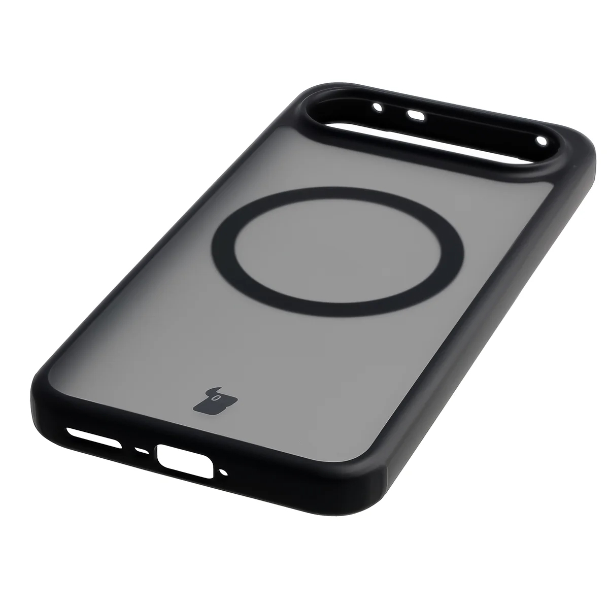 Zintegrowane przyciski, wycięcia i hybrydowy materiał w etui Bizon Case MatteO do Vivo X300 FE