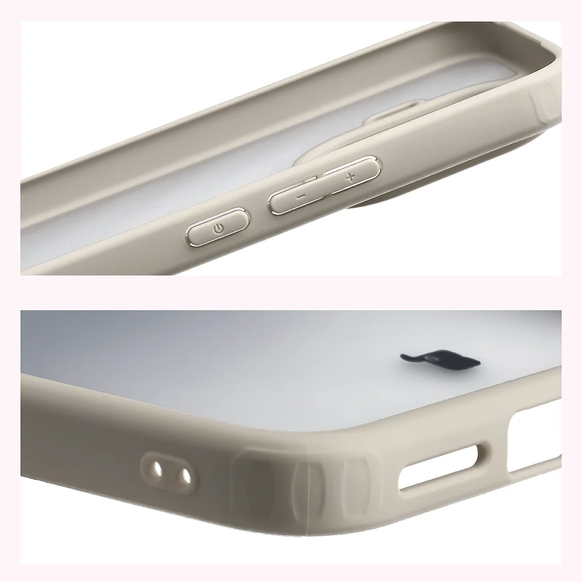 Wzmocnione narożniki i podwyższone ranty ekranu w etui Bizon Case Angelo do Xiaomi 17T Pro