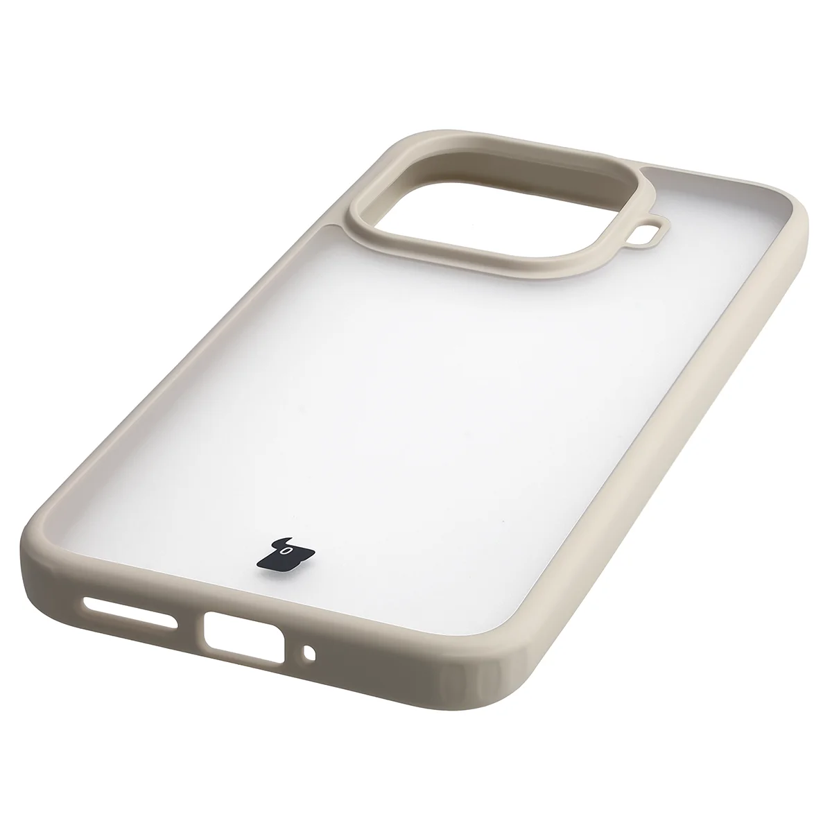 Zintegrowane przyciski, wycięcia i hybrydowy materiał w etui Bizon Case Angelo do Xiaomi 17T Pro