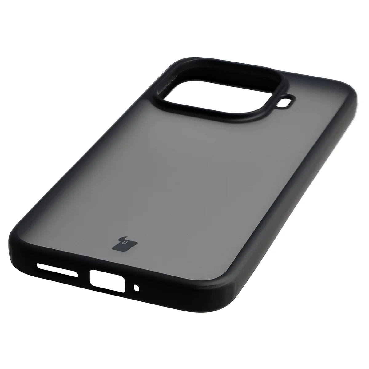 Zintegrowane przyciski, wycięcia i hybrydowy materiał w etui Bizon Case Angelo do Xiaomi 17T Pro