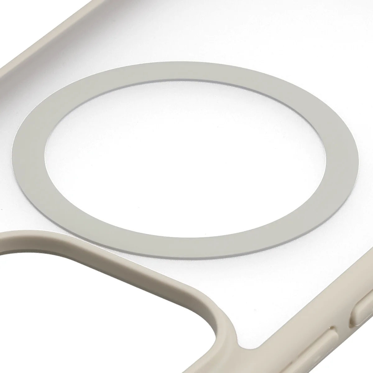 Pierścień magnetyczny w etui Bizon Case MatteO do Xiaomi 17T Pro