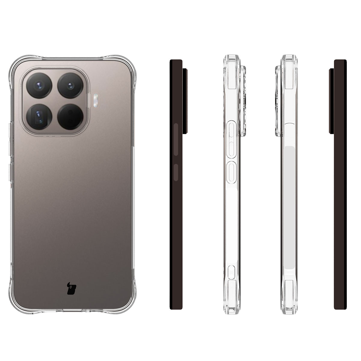 Etui Bizon Case Salpa do Xiaomi 17T Pro z różnych stron