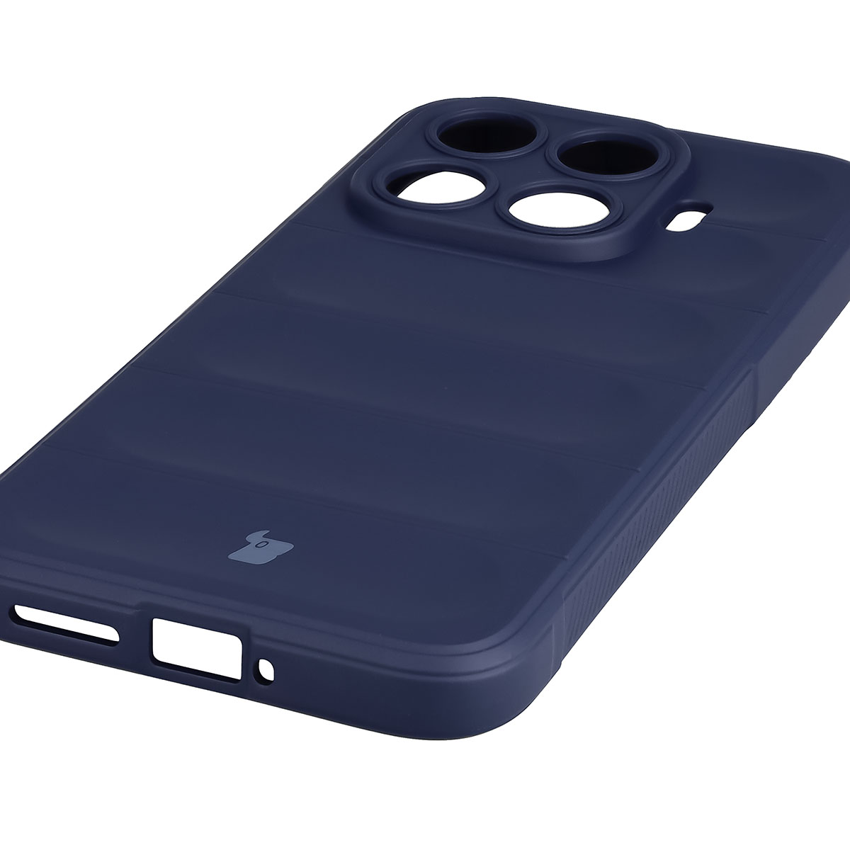 Precyzyjne wycięcia i kompatybilność z ładowaniem indukcyjnym w etui Bizon Case Tur do Xiaomi 17T Pro