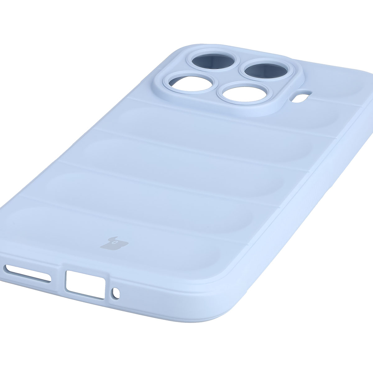 Precyzyjne wycięcia i kompatybilność z ładowaniem indukcyjnym w etui Bizon Case Tur do Xiaomi 17T Pro
