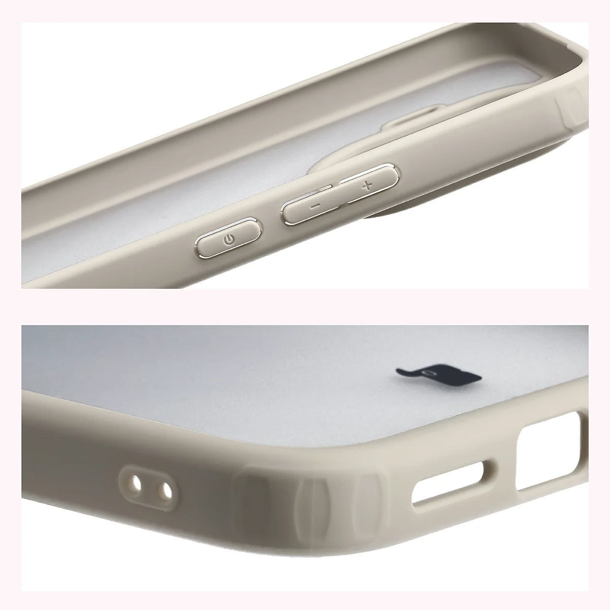 Wzmocnione narożniki i podwyższone ranty ekranu w etui Bizon Case Angelo do Xiaomi 17T