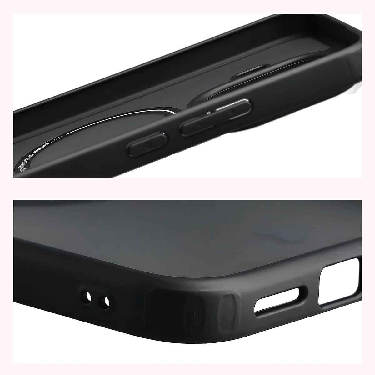 Wzmocnione narożniki i podwyższone ranty ekranu w etui Bizon Case MatteO do Xiaomi 17T