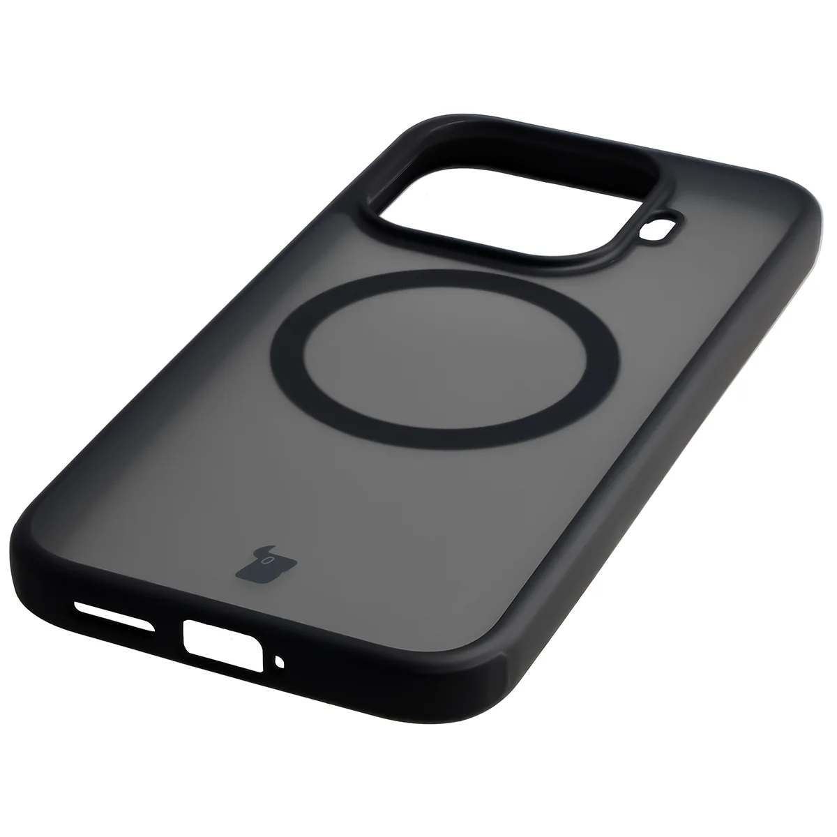 Zintegrowane przyciski, wycięcia i hybrydowy materiał w etui Bizon Case MatteO do Xiaomi 17T
