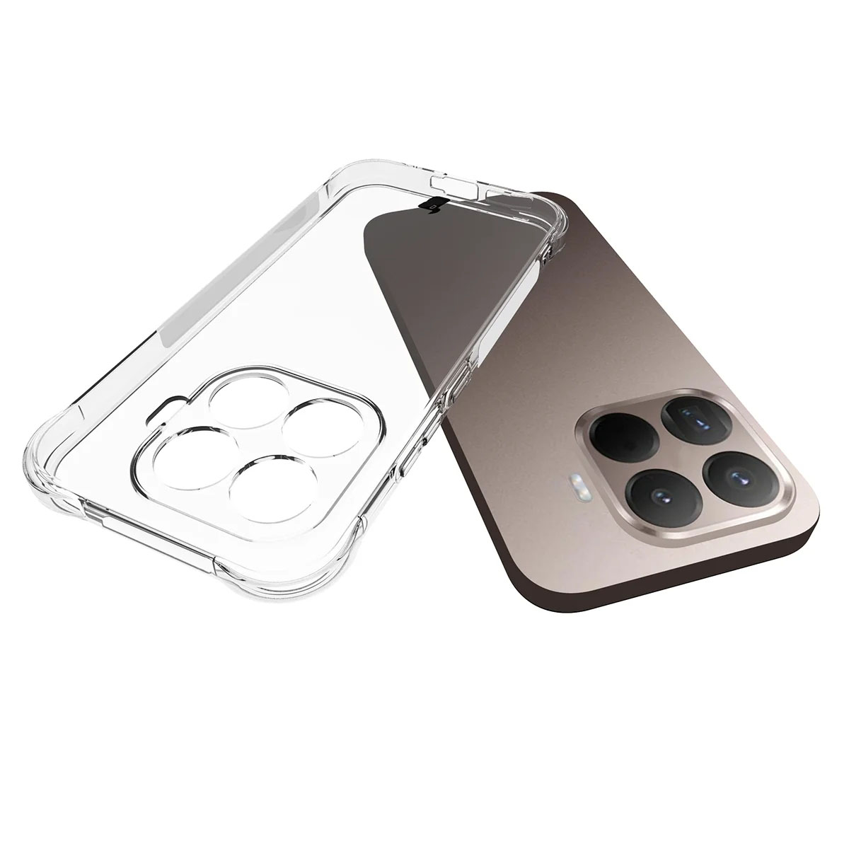 Dedykowane wycięcia i podwyższone krawędzie aparatu w etui Bizon Case Salpa do Xiaomi 17T
