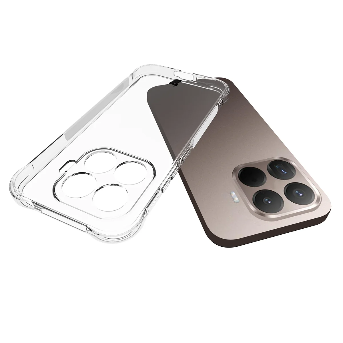 Dedykowane wycięcia i podwyższone krawędzie aparatu w etui Bizon Case Salpa do Xiaomi 17T