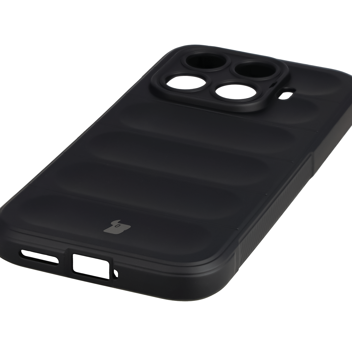 Precyzyjne wycięcia i kompatybilność z ładowaniem indukcyjnym w etui Bizon Case Tur do Xiaomi 17T