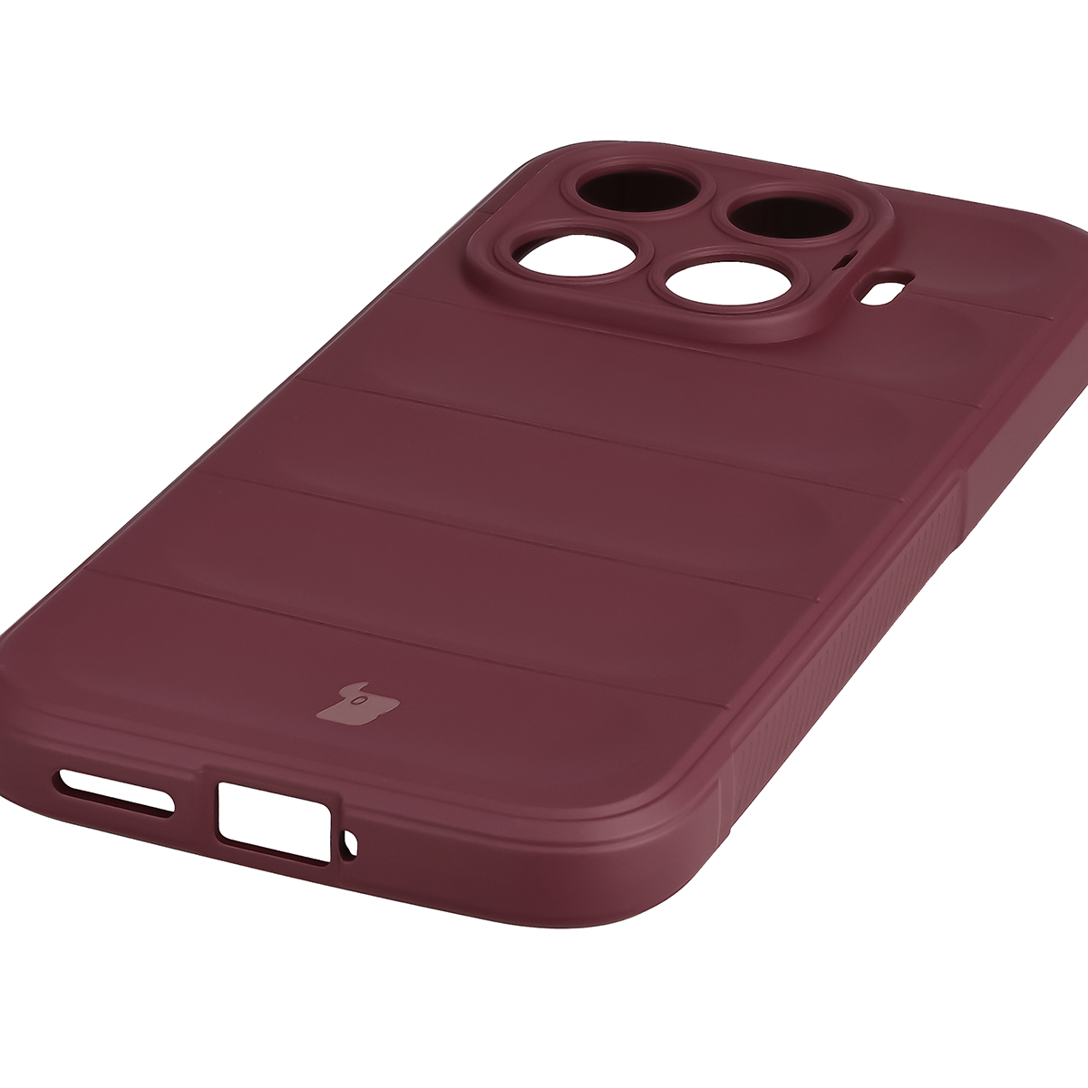 Precyzyjne wycięcia i kompatybilność z ładowaniem indukcyjnym w etui Bizon Case Tur do Xiaomi 17T