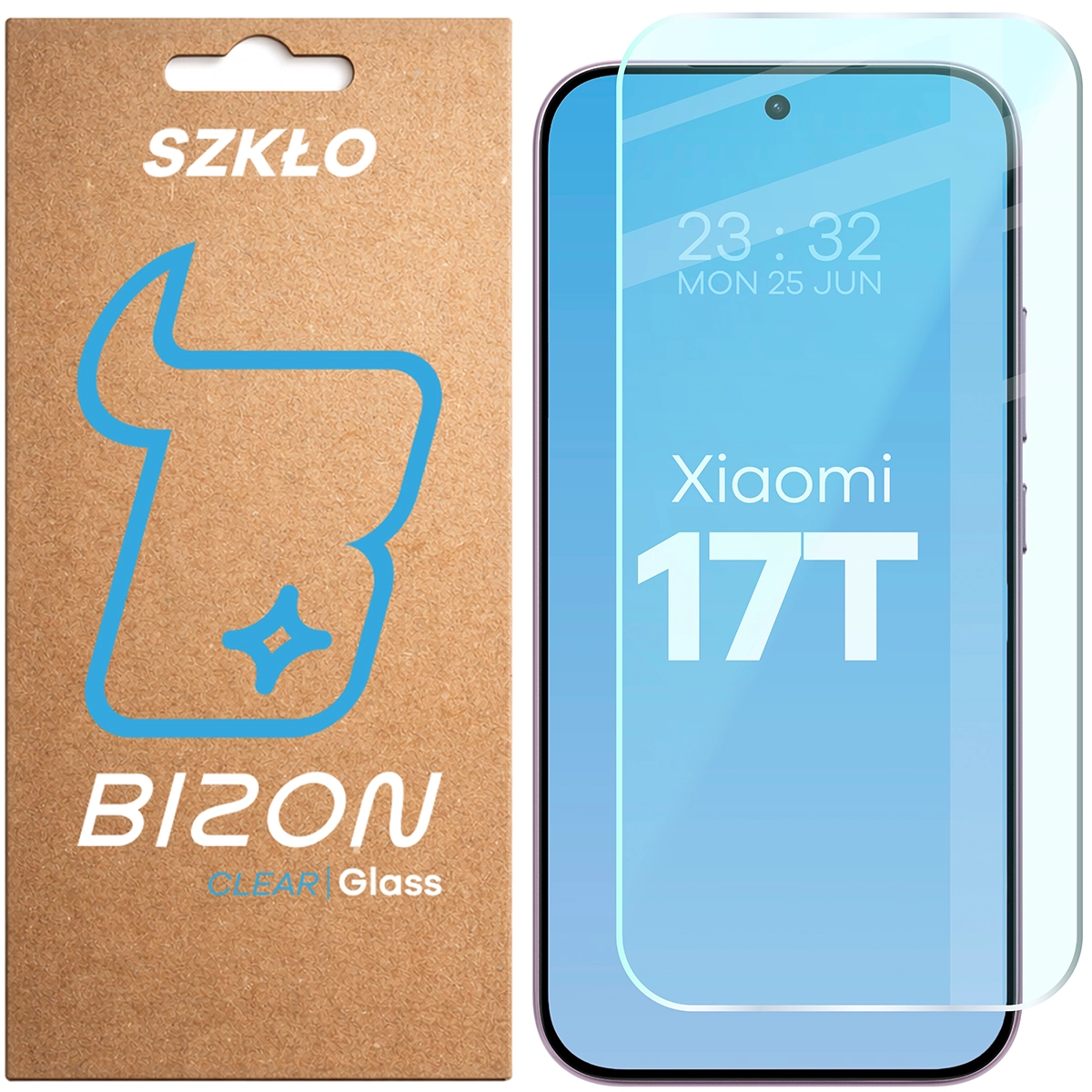 Szkło hartowane Bizon Glass Clear do Xiaomi 17T