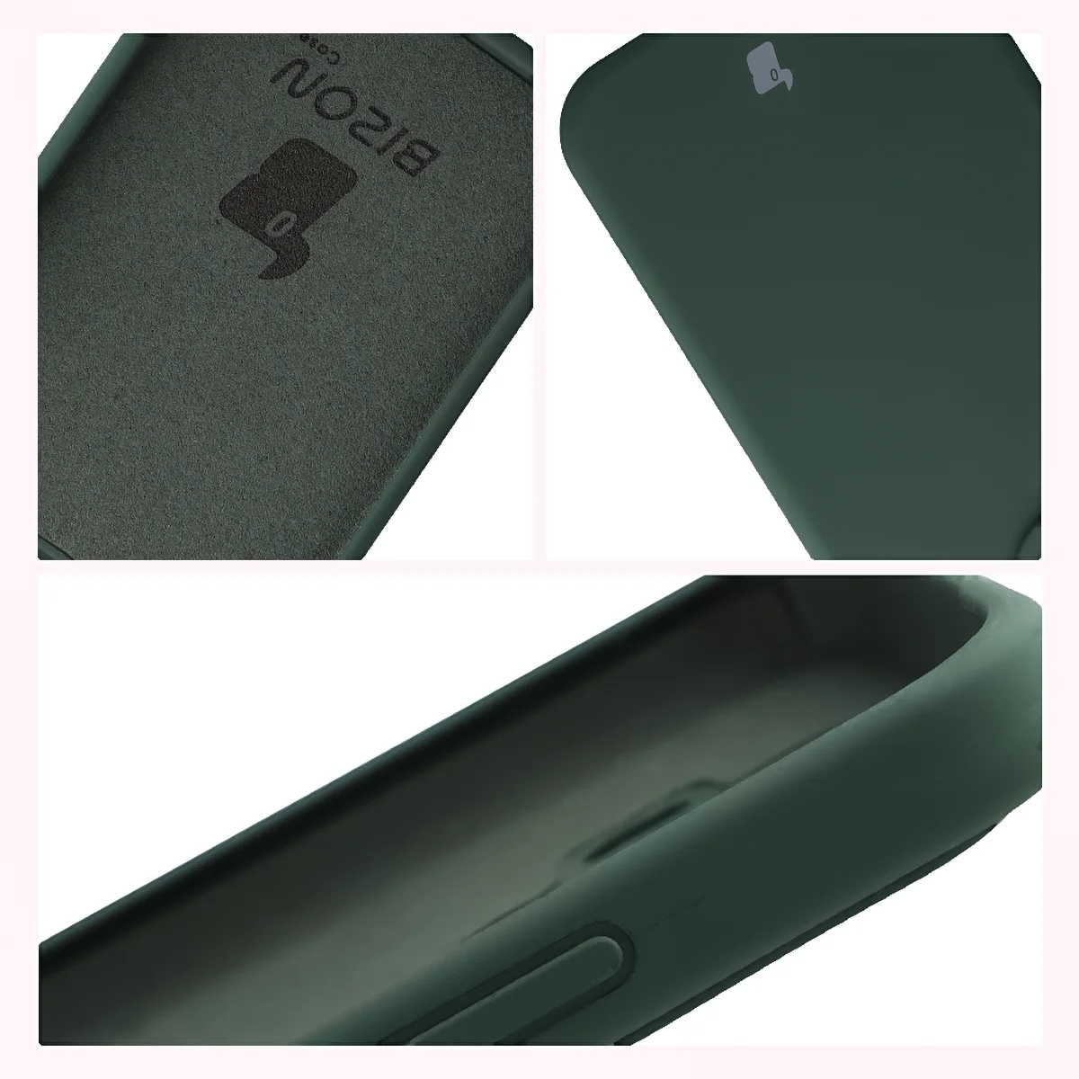 Konstrukcja etui Bizon Soft Case: zintegrowane osłony, podwyższone krawędzie i wyściółka z mikrofibry do Xiaomi 17T