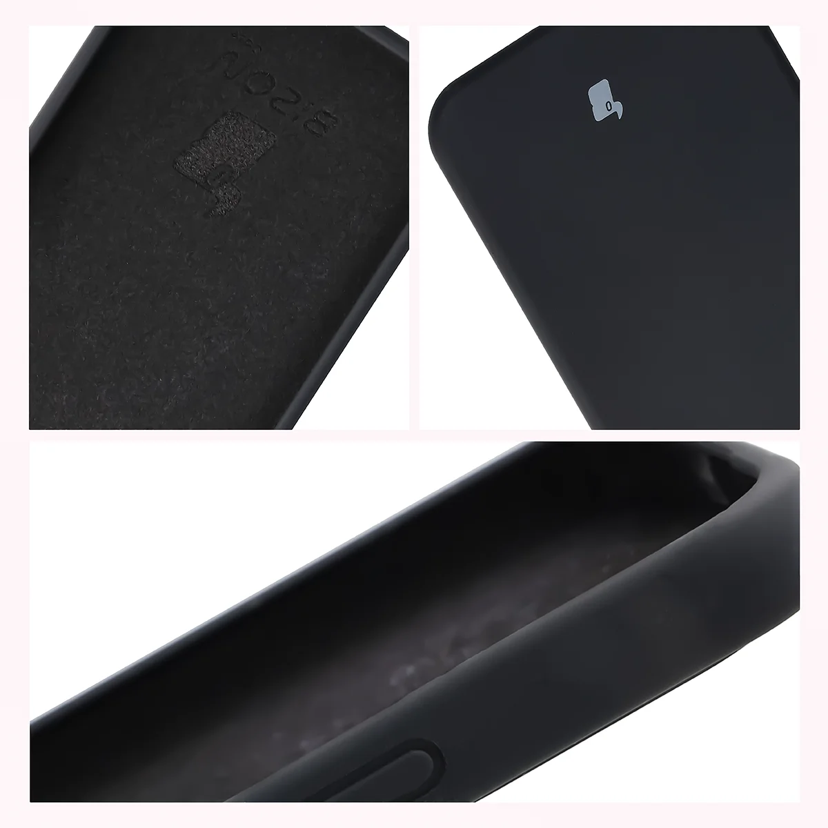 Konstrukcja etui Bizon Soft Case: zintegrowane osłony, podwyższone krawędzie i wyściółka z mikrofibry do Xiaomi POCO X8 Pro Max