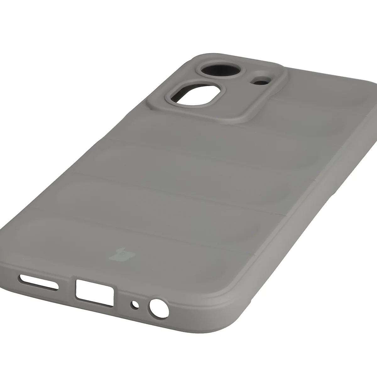 Precyzyjne wycięcia i kompatybilność z ładowaniem indukcyjnym w etui Bizon Case Tur do Xiaomi Redmi A7 Pro / POCO C85X / C81 / C81 Pro