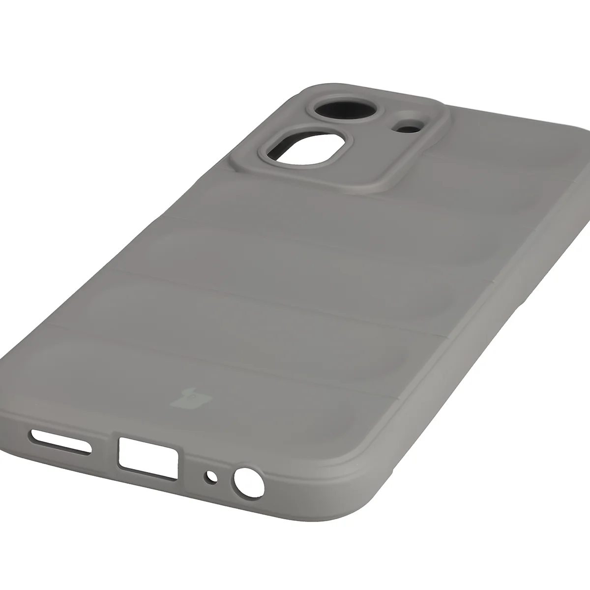 Precyzyjne wycięcia i kompatybilność z ładowaniem indukcyjnym w etui Bizon Case Tur do Xiaomi Redmi A7 Pro / POCO C85X / C81 / C81 Pro