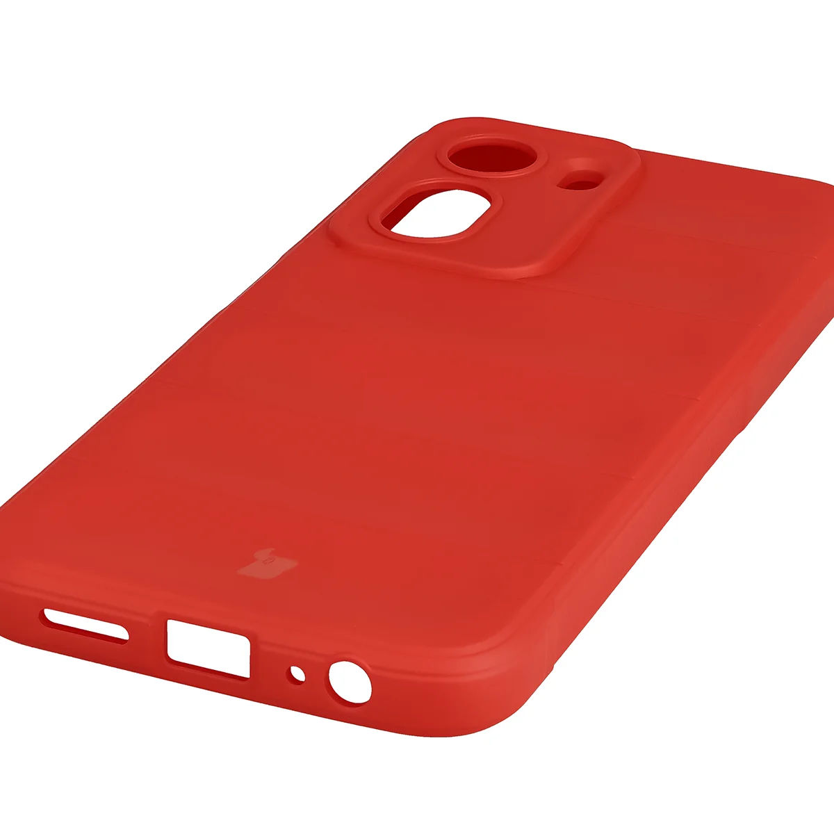 Precyzyjne wycięcia i kompatybilność z ładowaniem indukcyjnym w etui Bizon Case Tur do Xiaomi Redmi A7 Pro / POCO C85X / C81 / C81 Pro