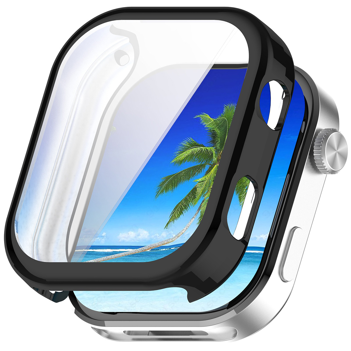 Plecki ze szkłem Bizon Case Watch Felipe dla Xiaomi Redmi Watch 6