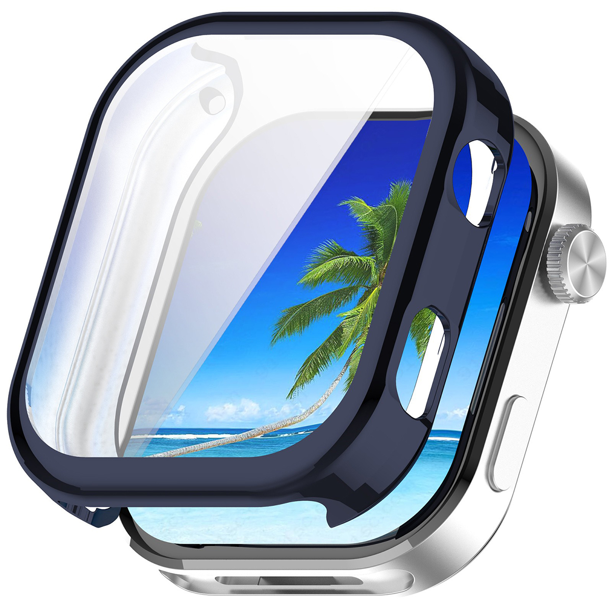 Plecki ze szkłem Bizon Case Watch Felipe dla Xiaomi Redmi Watch 6