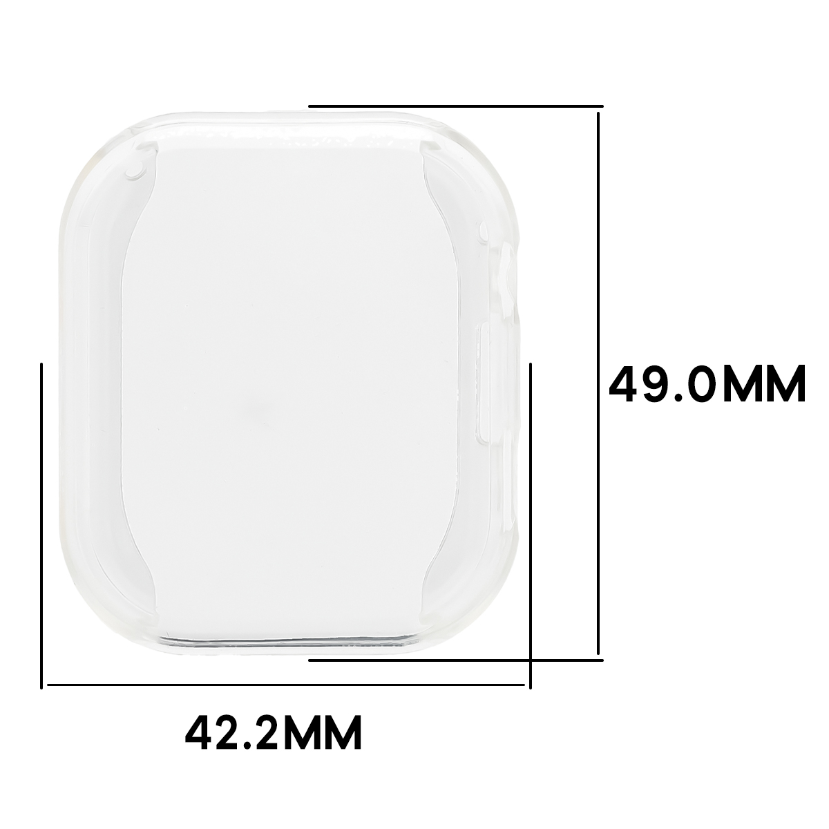 Wymiary obudowy Bizon Case Watch Felipe dla Xiaomi Redmi Watch 6