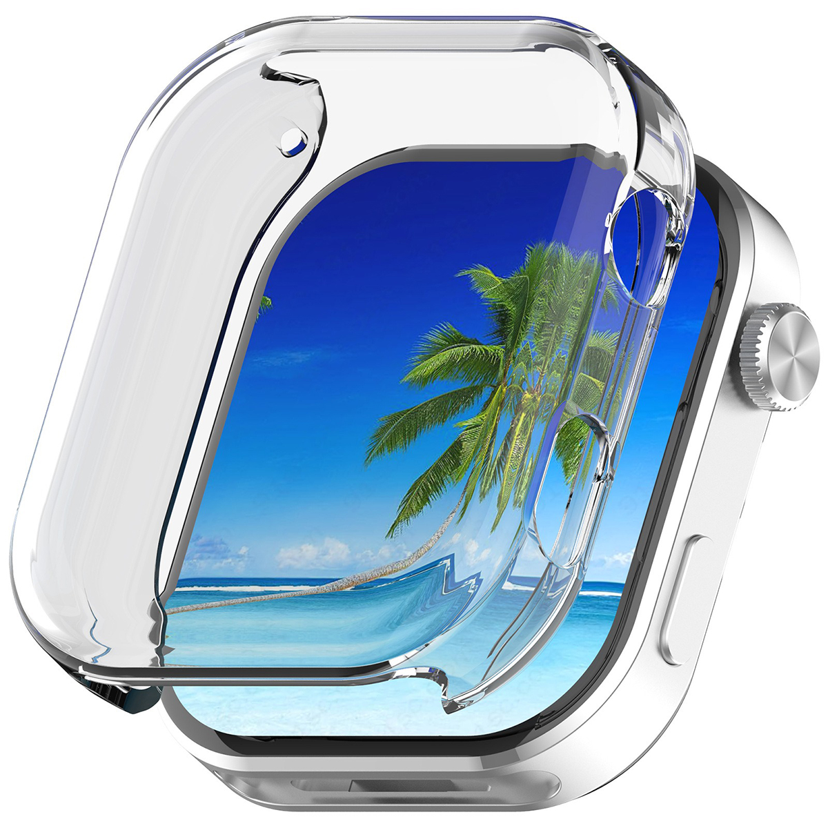 Plecki ze szkłem Bizon Case Watch Felipe dla Xiaomi Redmi Watch 6