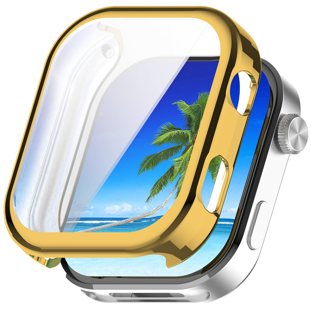 Plecki ze szkłem Bizon Case Watch Felipe dla Xiaomi Redmi Watch 6