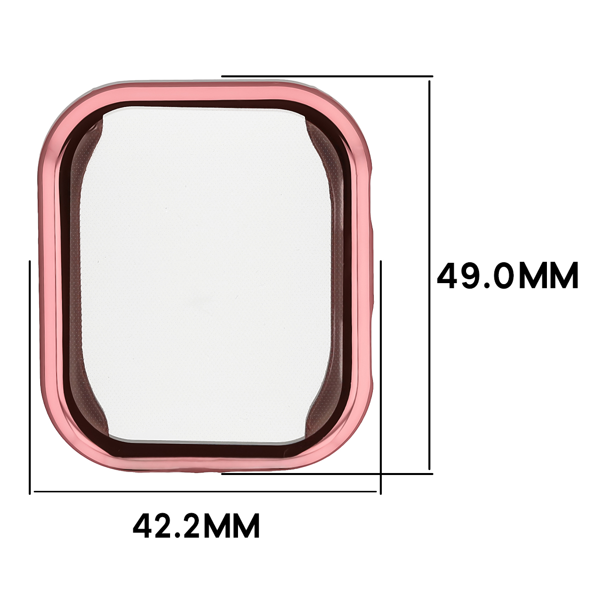 Wymiary obudowy Bizon Case Watch Felipe dla Xiaomi Redmi Watch 6