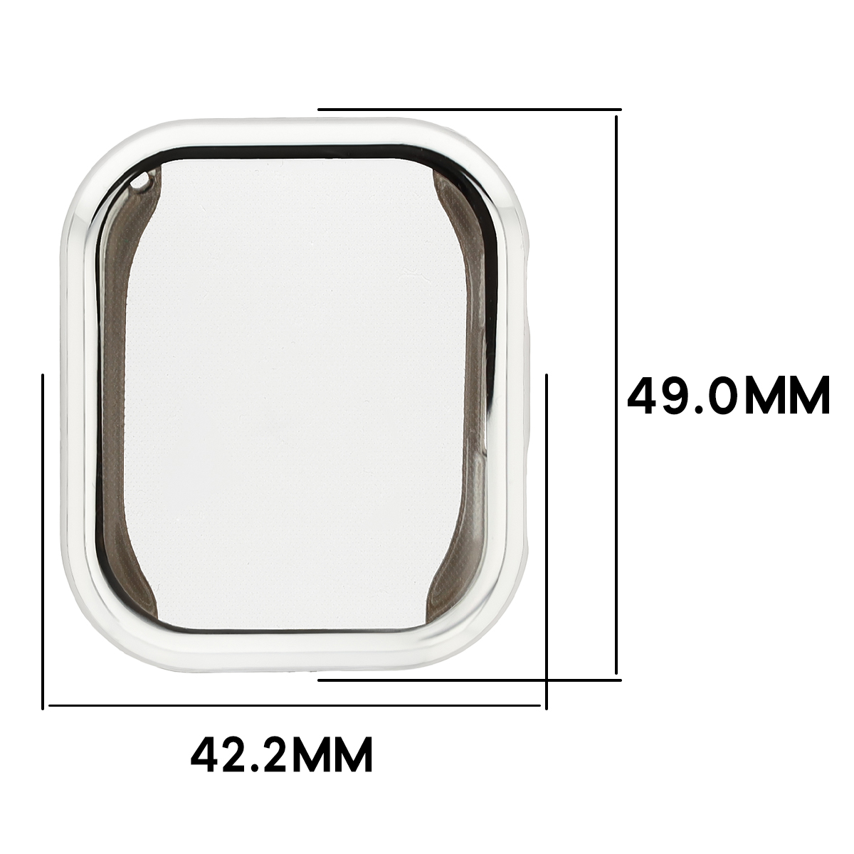 Wymiary obudowy Bizon Case Watch Felipe dla Xiaomi Redmi Watch 6