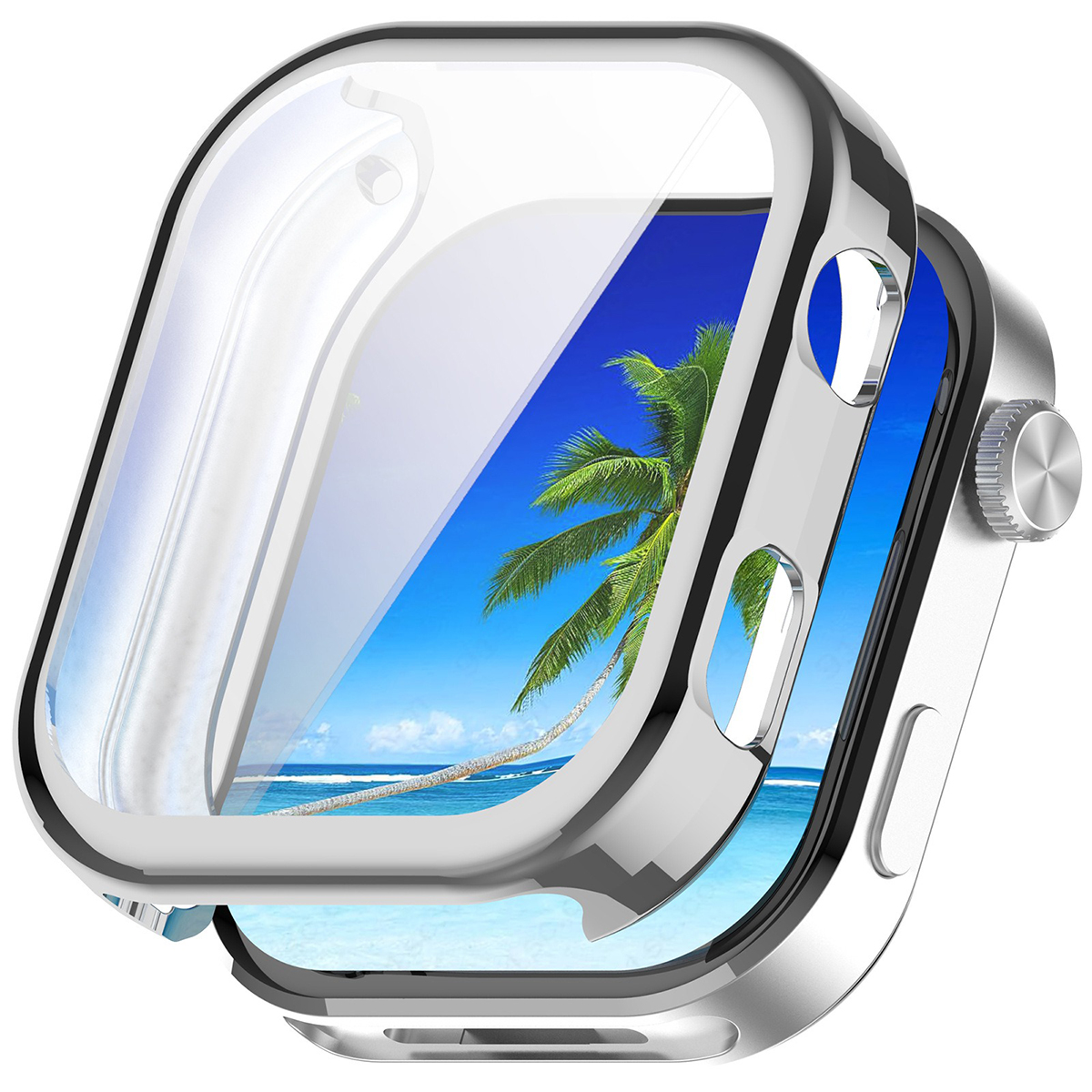 Plecki ze szkłem Bizon Case Watch Felipe dla Xiaomi Redmi Watch 6