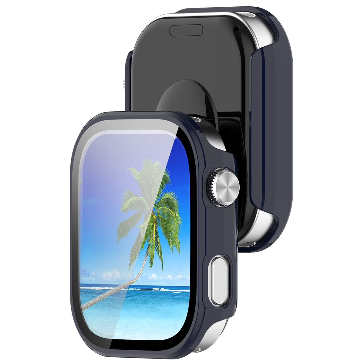 Etui z wbudowanym szkłem Bizon Case Watch Adamo do Xiaomi Redmi Watch 6