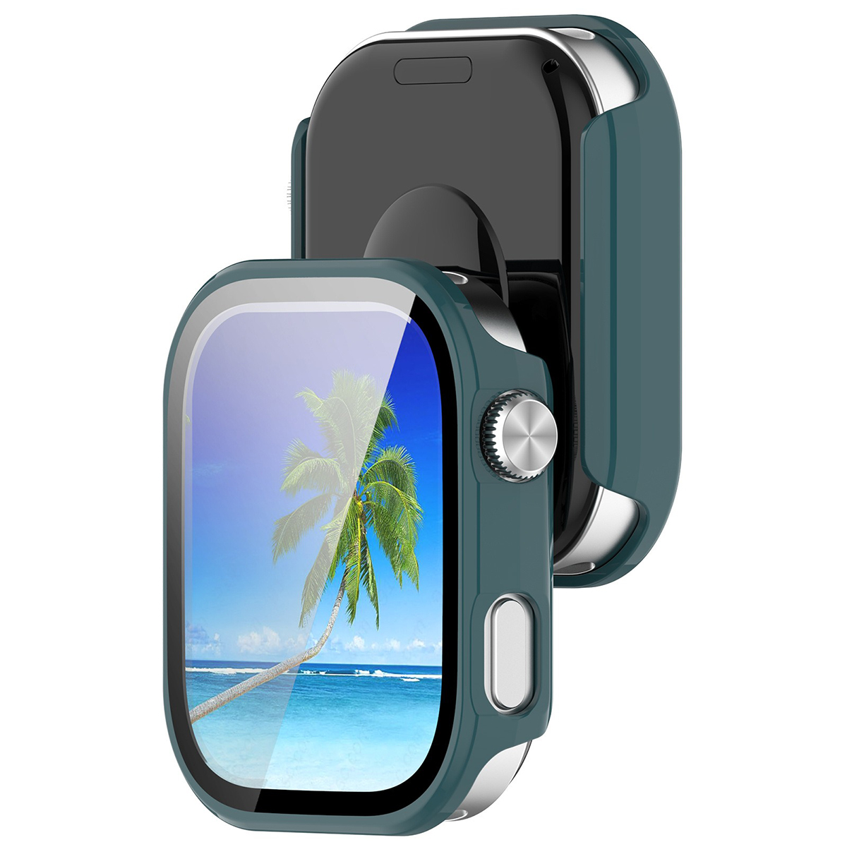 Etui z wbudowanym szkłem Bizon Case Watch Adamo do Xiaomi Redmi Watch 6