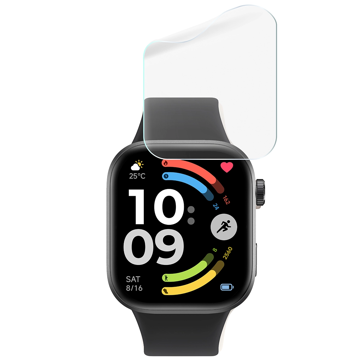 Zestaw folii hydrożelowych Bizon Watch Film Hydrogel Duo dla Xiaomi Redmi Watch 6