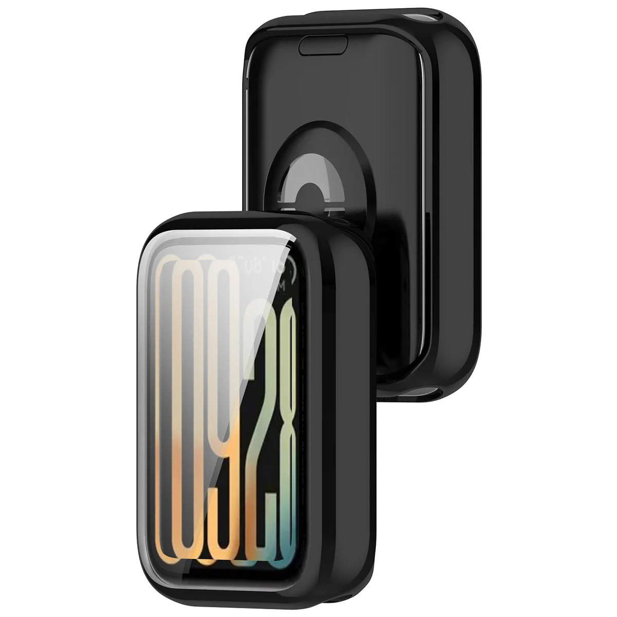 Front oraz przód etui Bizon Case Watch Felipe dla Xiaomi Smart Band 10 Pro
