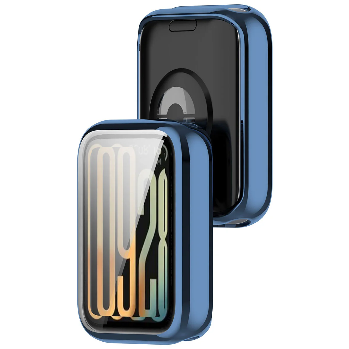 Front oraz przód etui Bizon Case Watch Felipe dla Xiaomi Smart Band 10 Pro