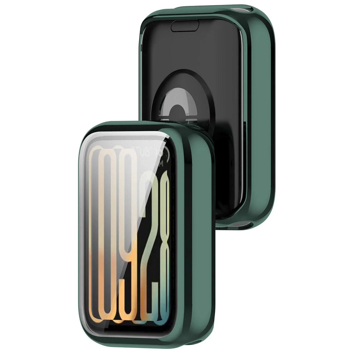 Front oraz przód etui Bizon Case Watch Felipe dla Xiaomi Smart Band 10 Pro